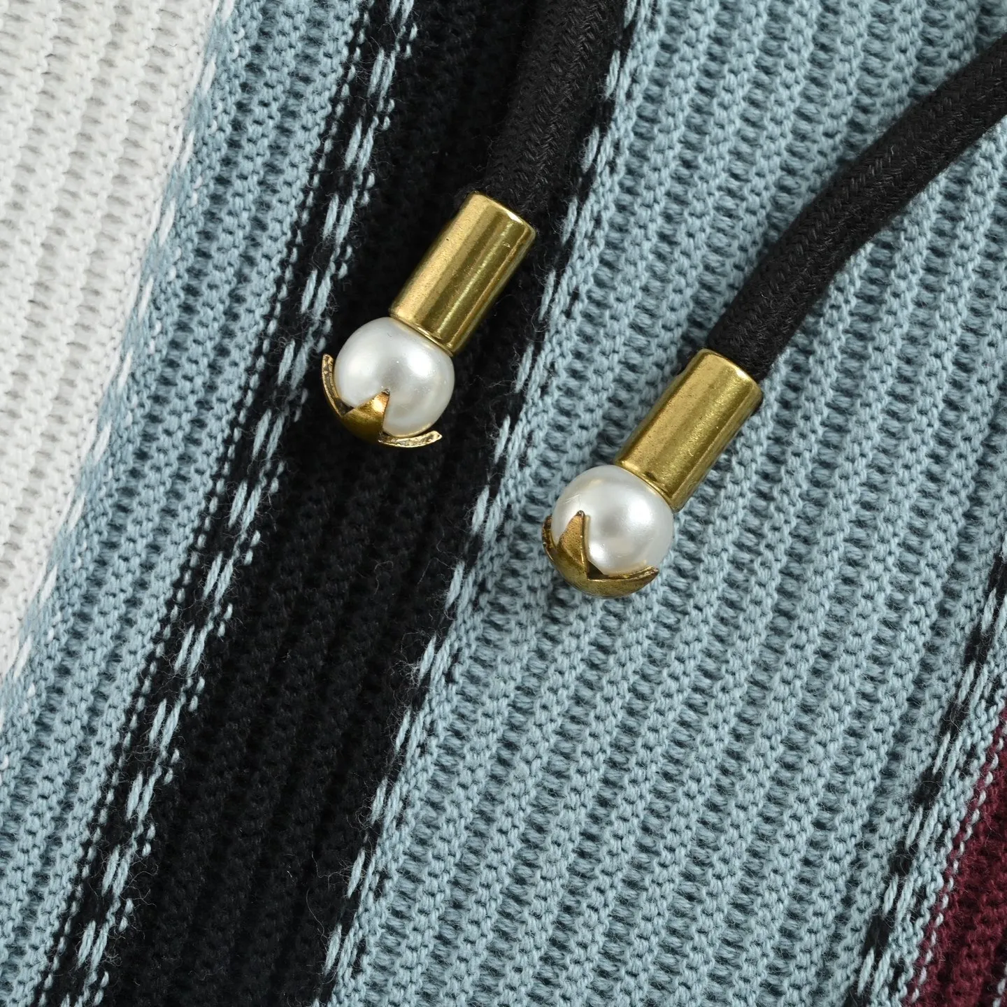 Louis Vuitton/Louis Vuitton 25ss vertical striped knitted shorts